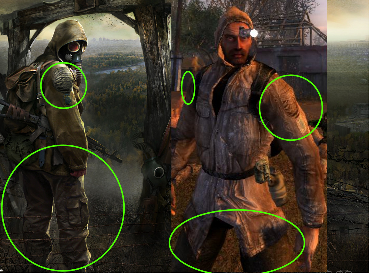 Concept Art Style Rookie [S.T.A.L.K.E.R.: Shadow Of Chernobyl] [Mods]