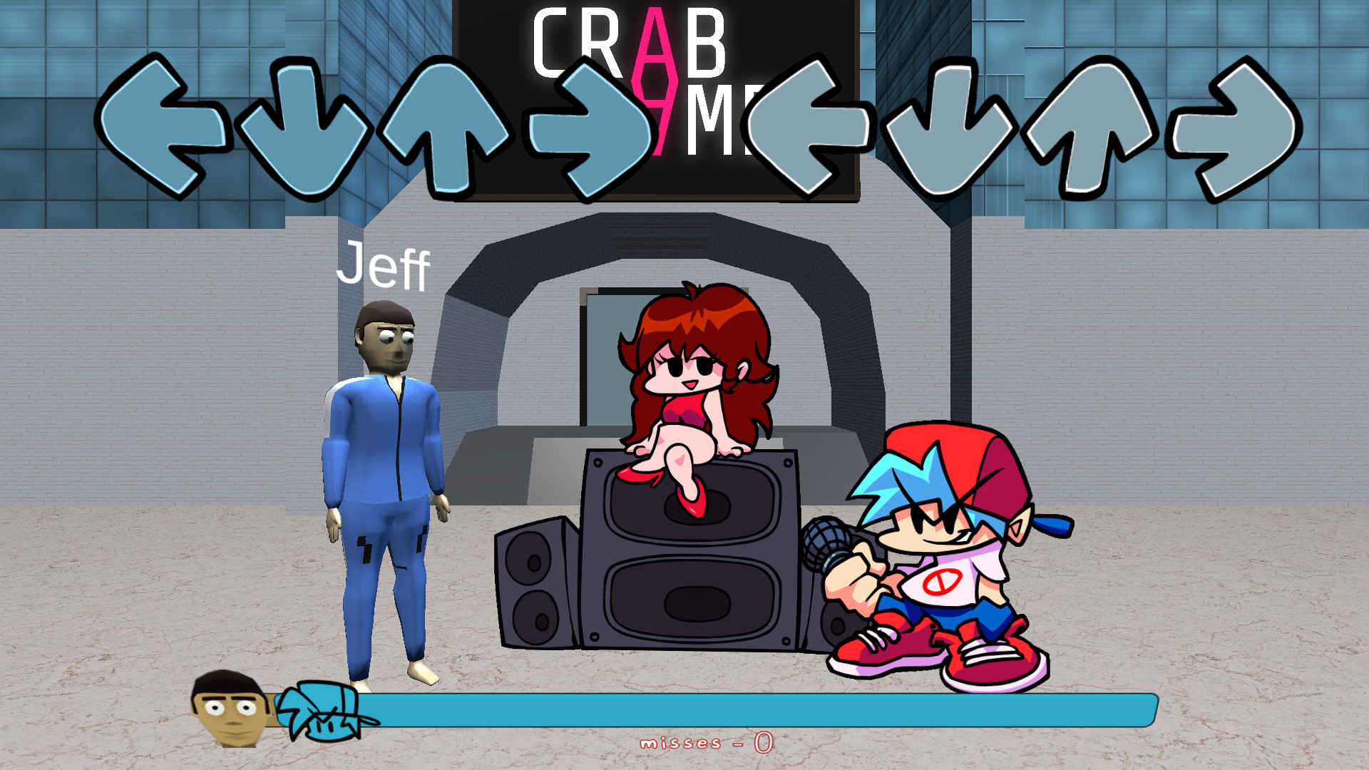 Vs Jeff (Crab Game) [Friday Night Funkin'] [Mods]