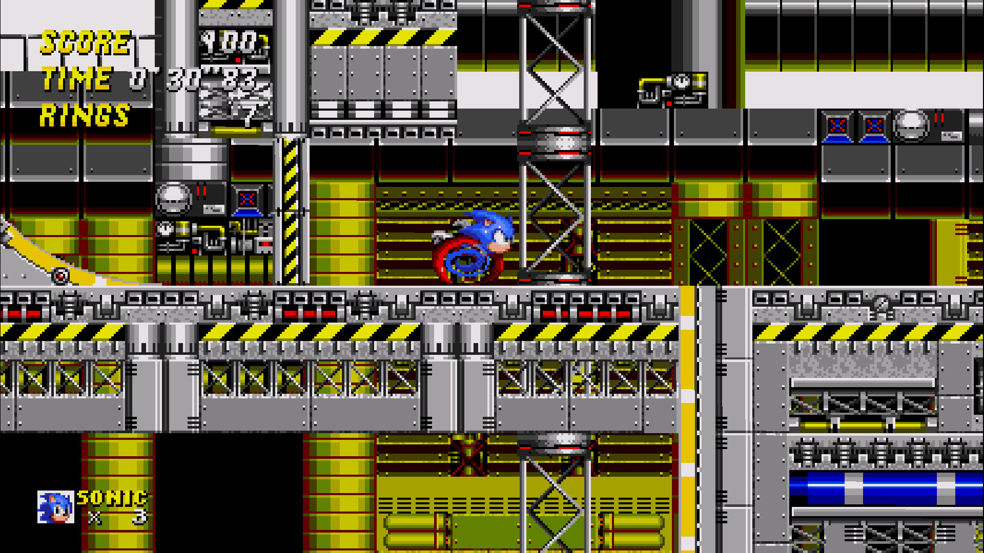 S1F R3shaded (Mania-Style Sonic 3 Sprites) [Sonic the Hedgehog