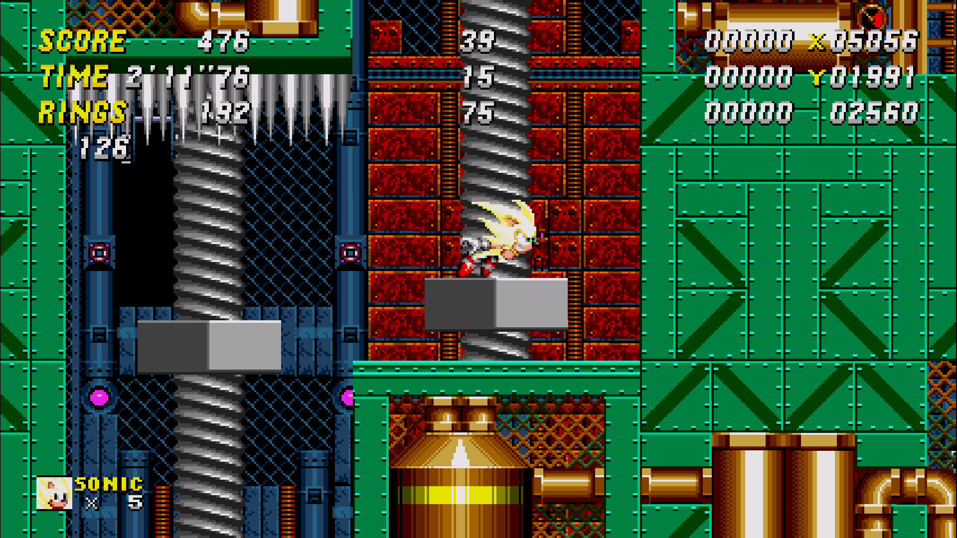 Sonic Mania : Nemesis Revenge ! #2 Studiopolis Zone ( sprite