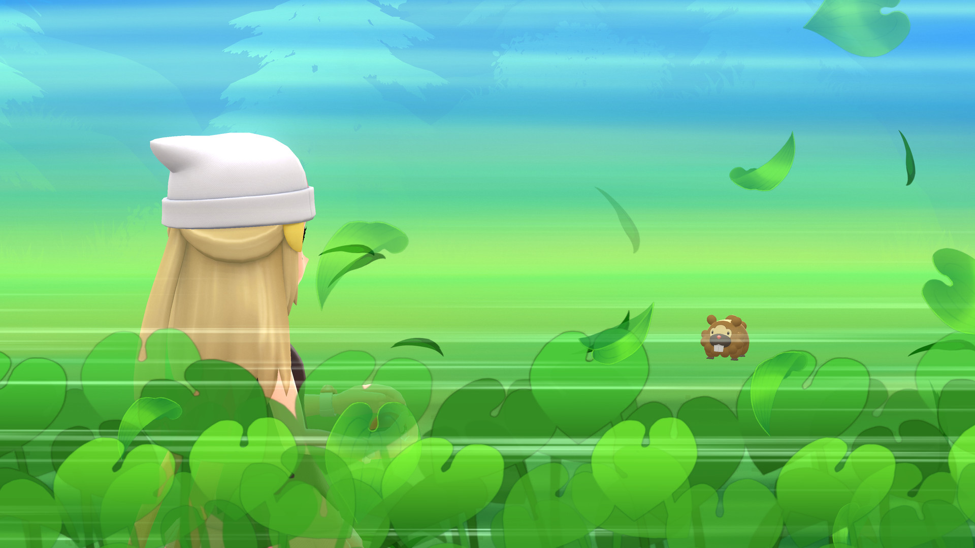 Change Hair Color Default Outfit [Pokemon Brilliant Diamond and