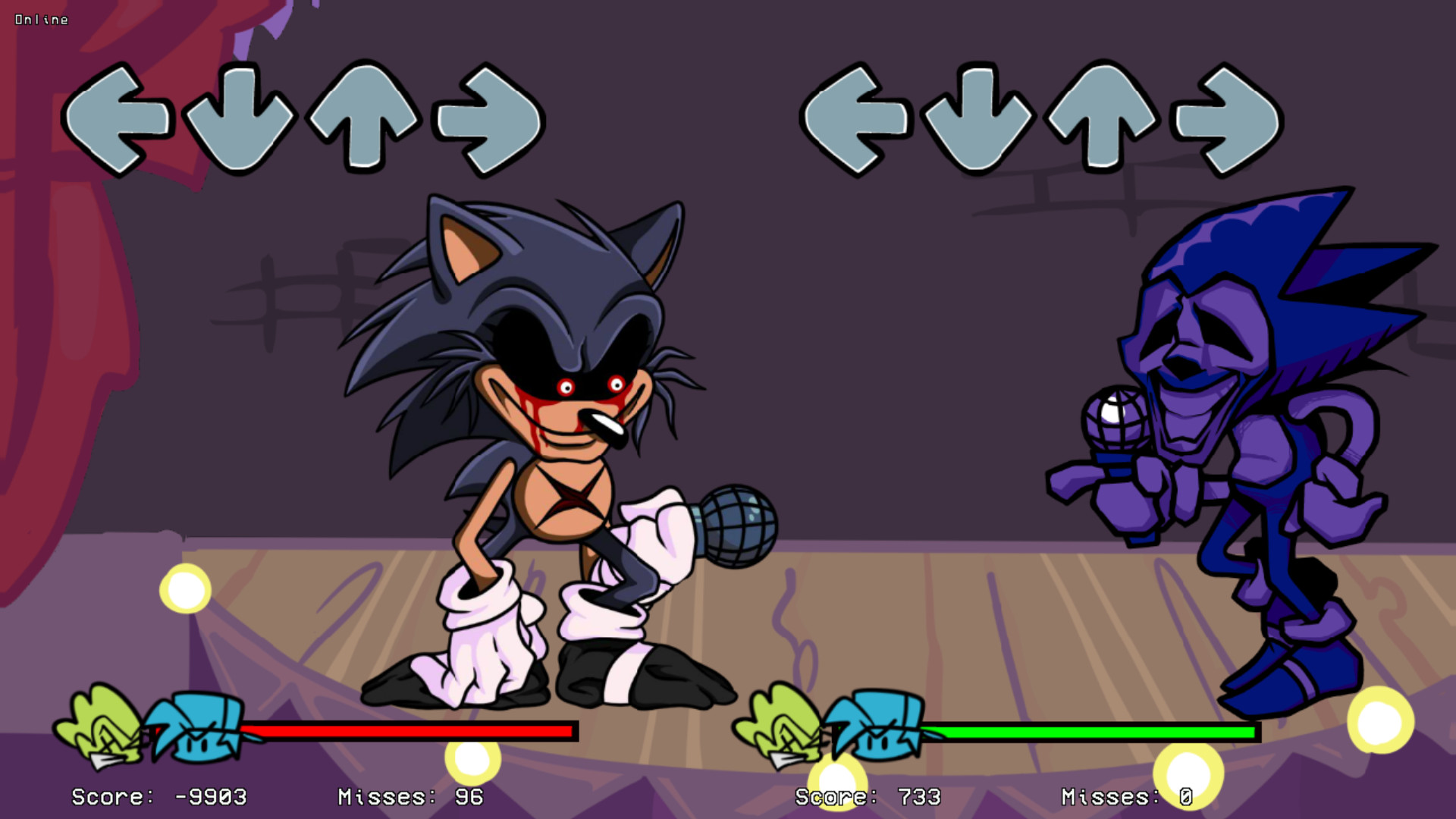 I saw the vs Sonic.Exe mod and looked at Majin Sonic, apparently