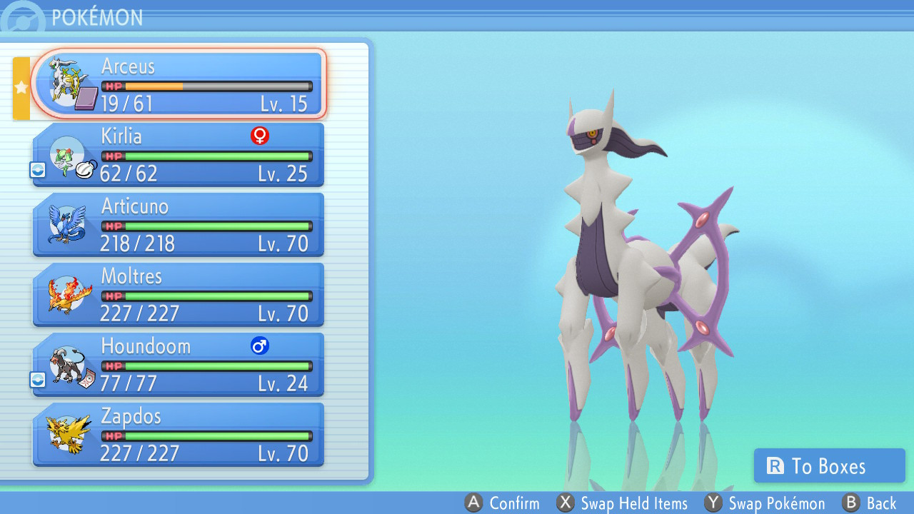 Evil Arceus! [Pokemon Brilliant Diamond and Shining Pearl] [Mods]