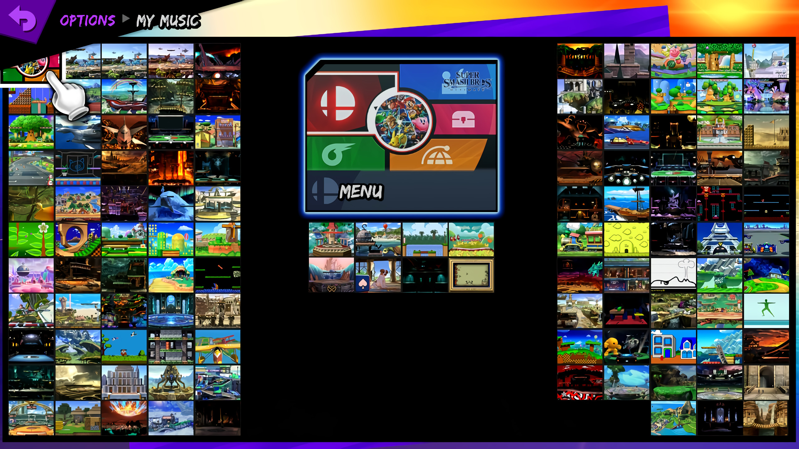 All Music available for Main Menu [Super Smash Bros. Ultimate] [Mods]