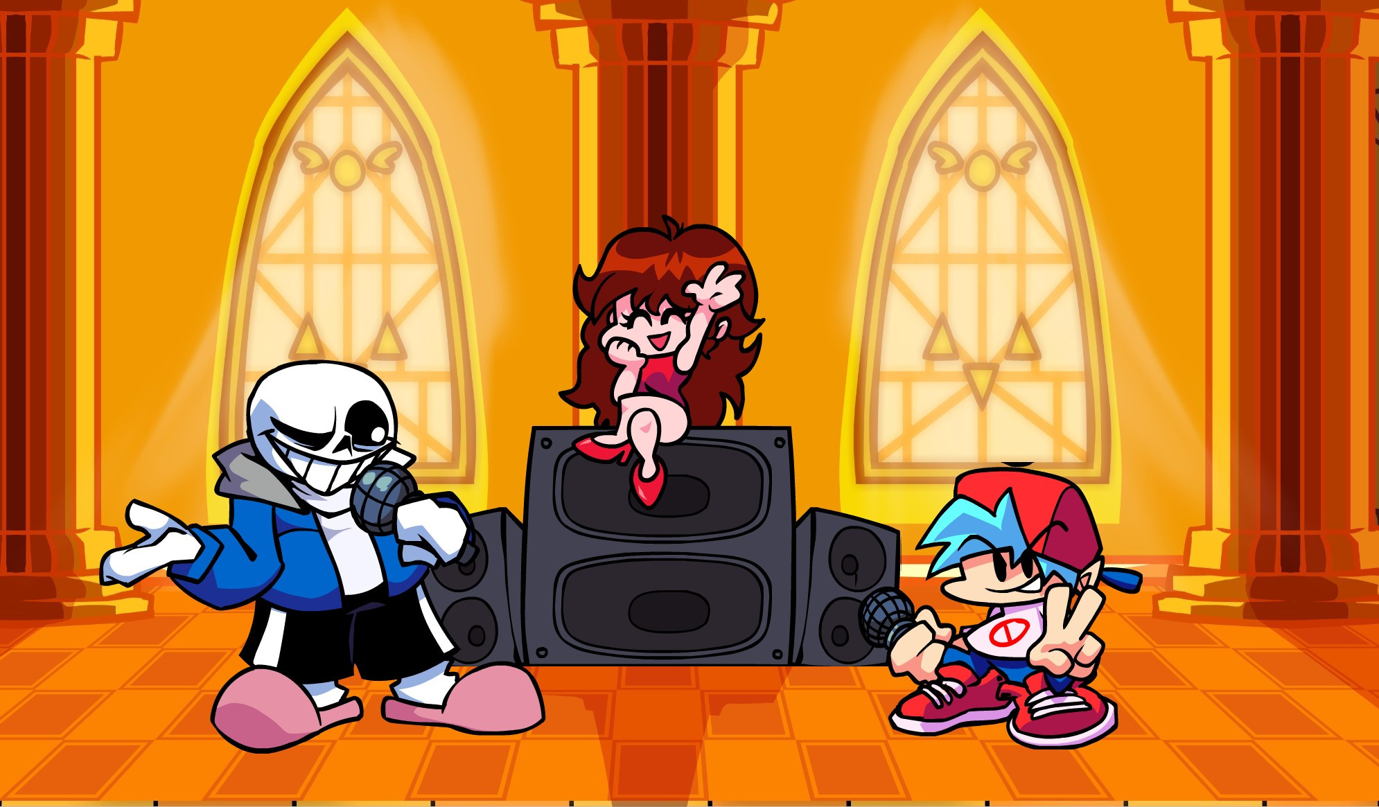 Multiplayer VS Last Breath Sans [Friday Night Funkin'] [Mods]