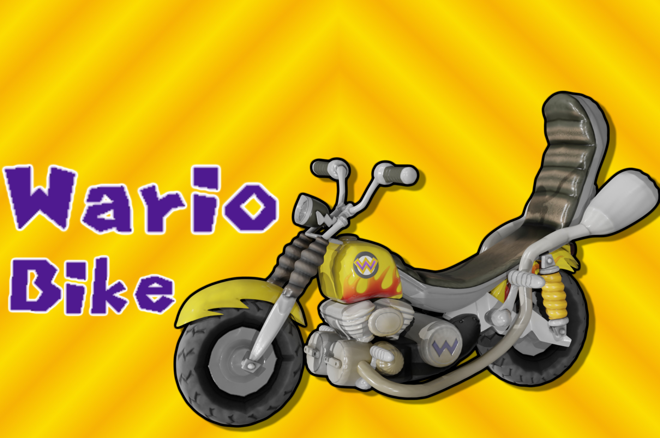 Pyro's Wario Bike [Team Fortress 2] [Mods]