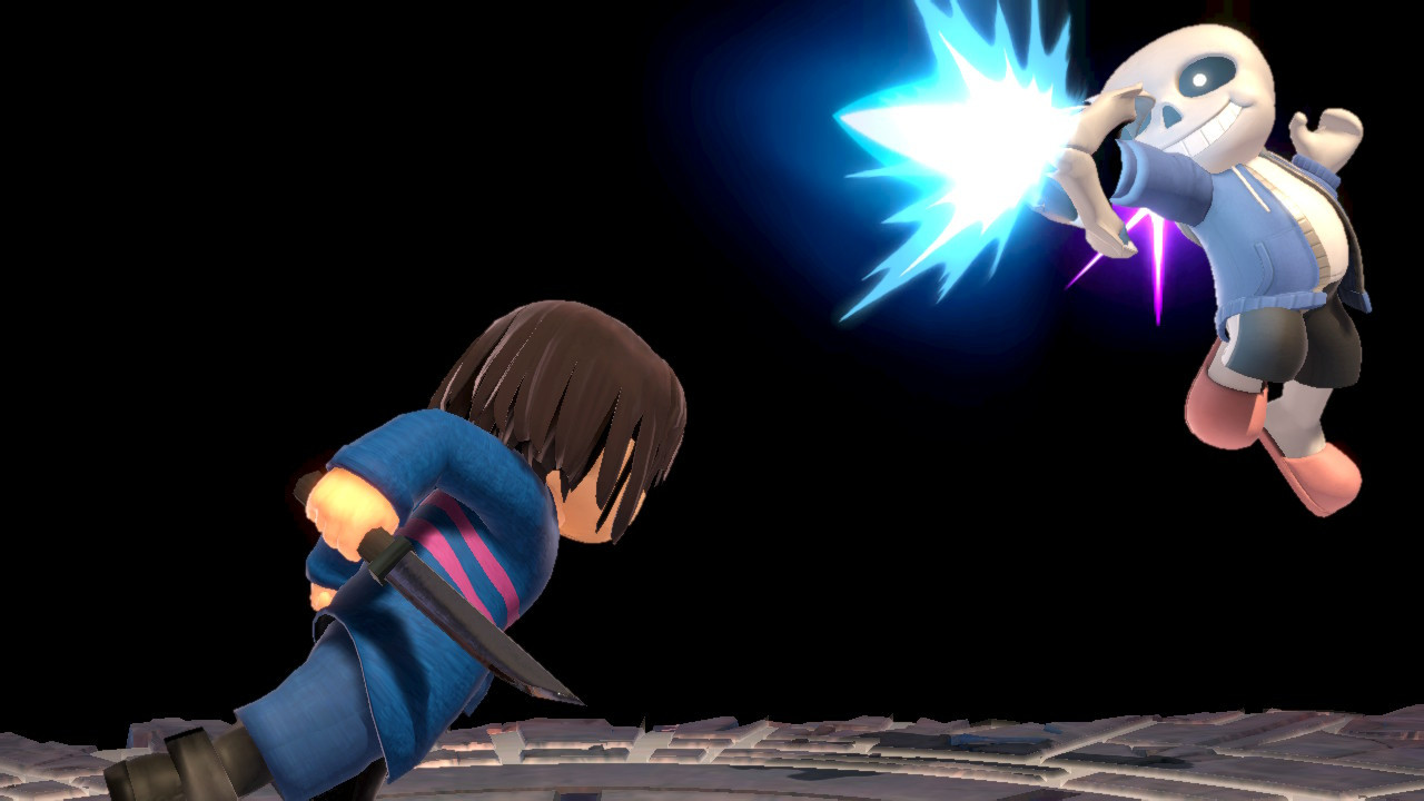 Mii Sword Fighter Undertale Frisk [Super Smash Bros. Ultimate] [Mods]