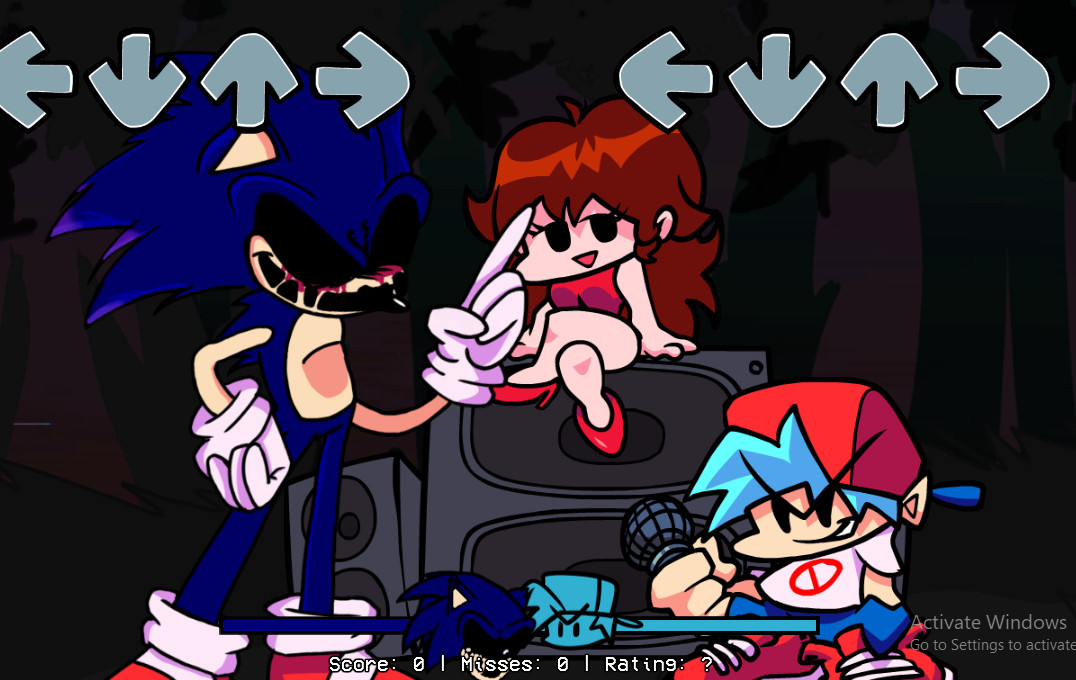 UPDATE 666)FNF' vs Sonic.exe (pc port) & friends [Friday Night Funkin']  [Mods]