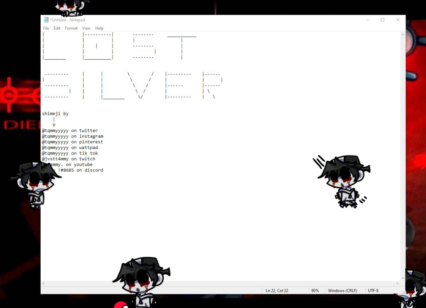 lost silver/gold shimeji! [Shimeji] [Mods]