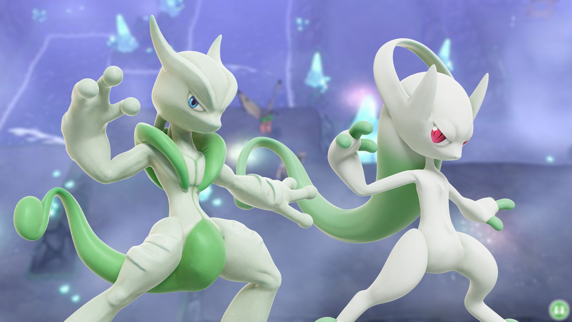 🌱🥛 Leche on X: shiny mew and mewtwo gettin along #pokemon #mewtwo #mew   / X