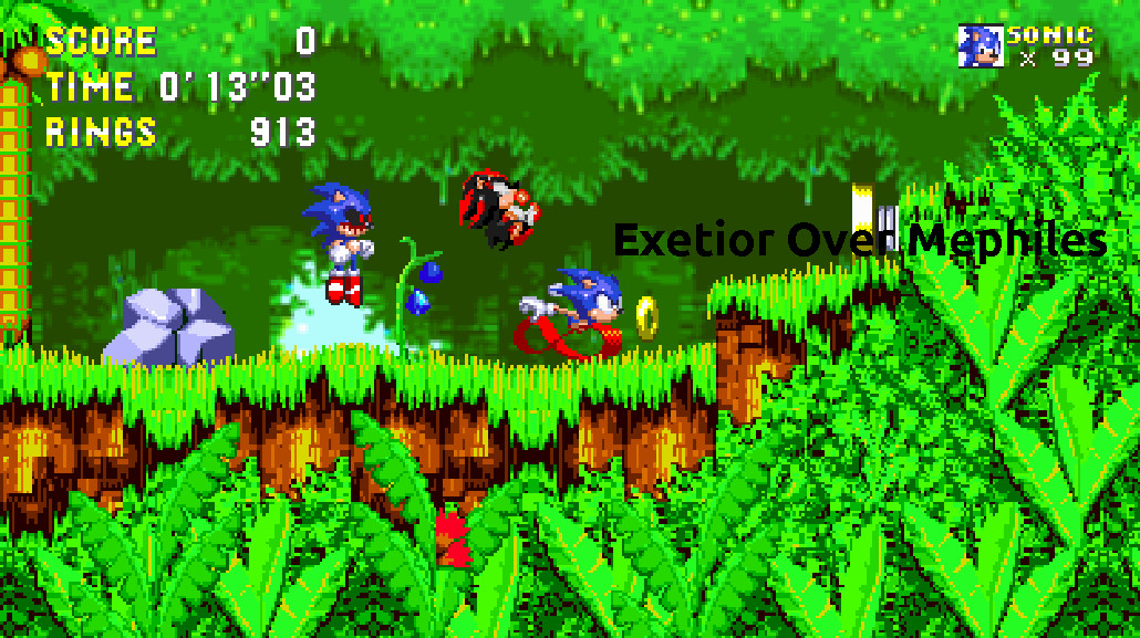 Sonic 3.exe title screen mod [Sonic 3 A.I.R.] [Mods]