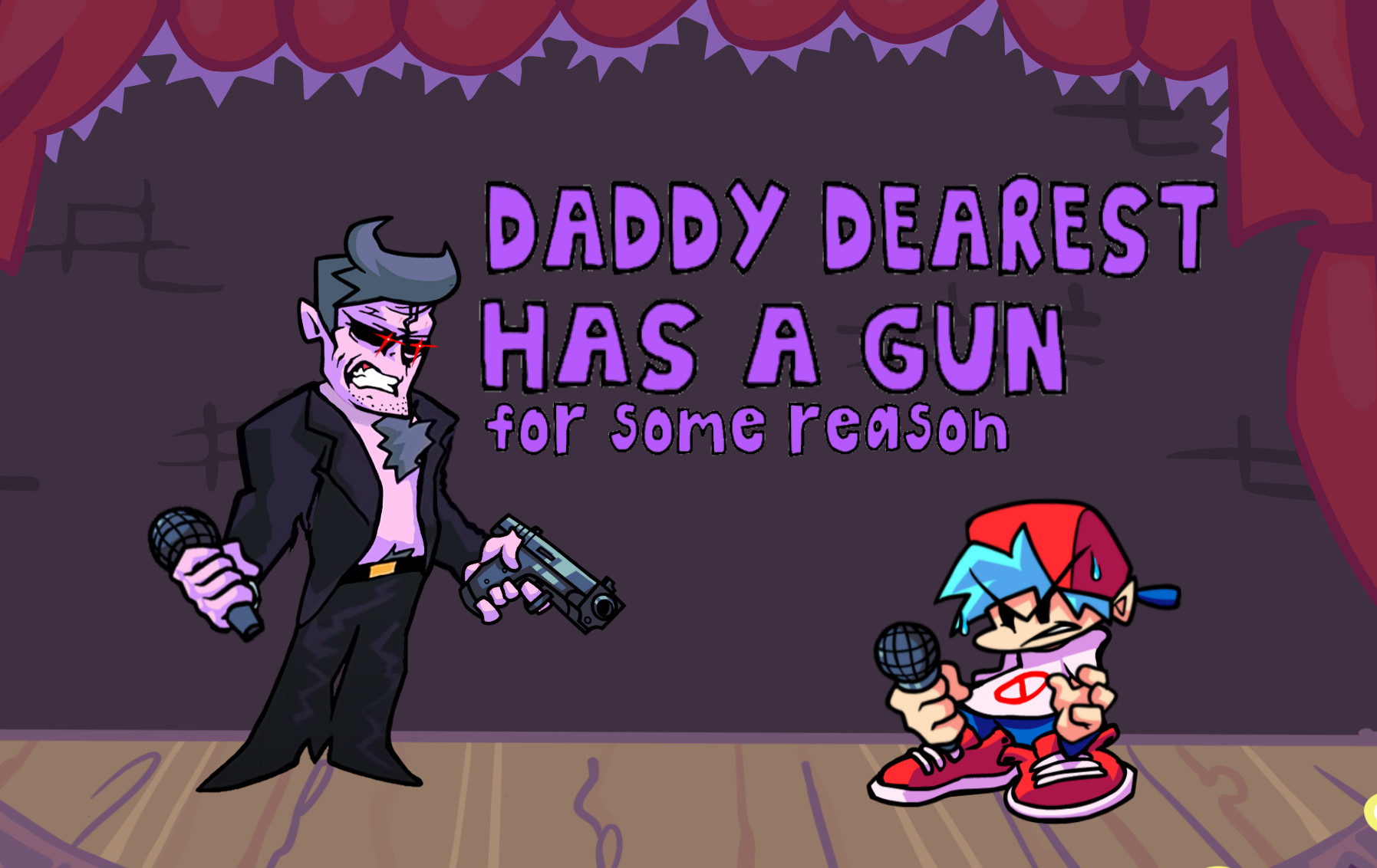 Daddy Dearest With A Gun [Friday Night Funkin'] [Mods]