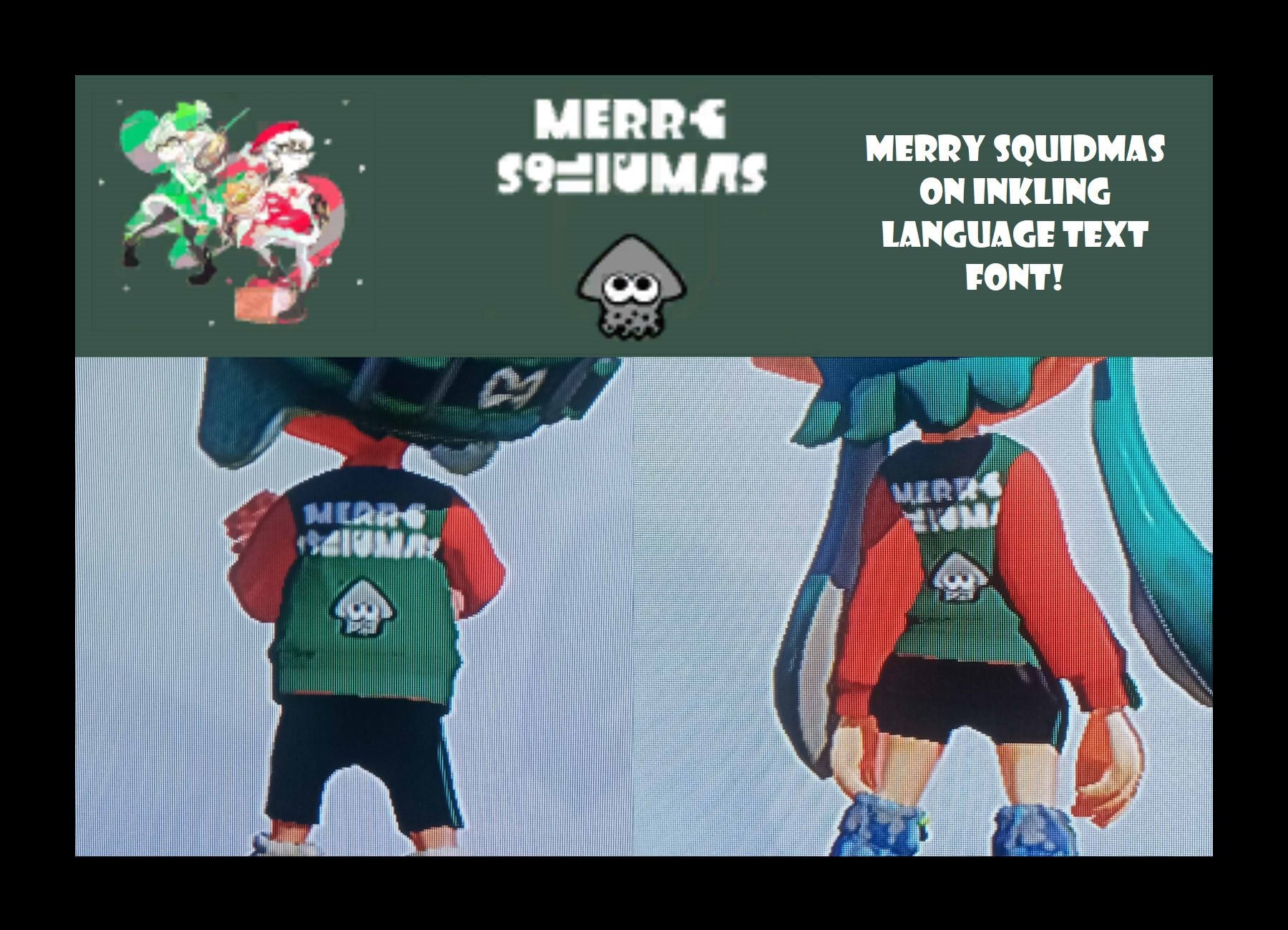 Squidmas Sweater [Splatoon] [Mods]