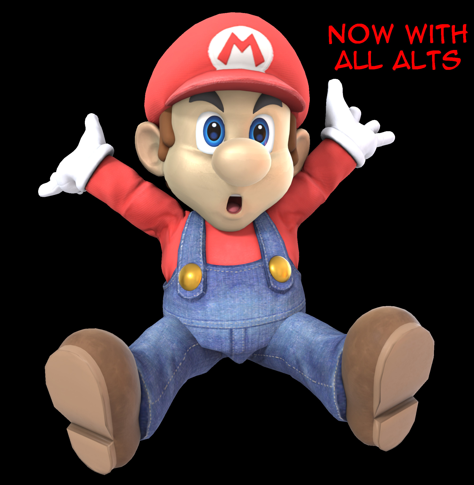 Shaven Mario [Super Smash Bros. Ultimate] [Mods]