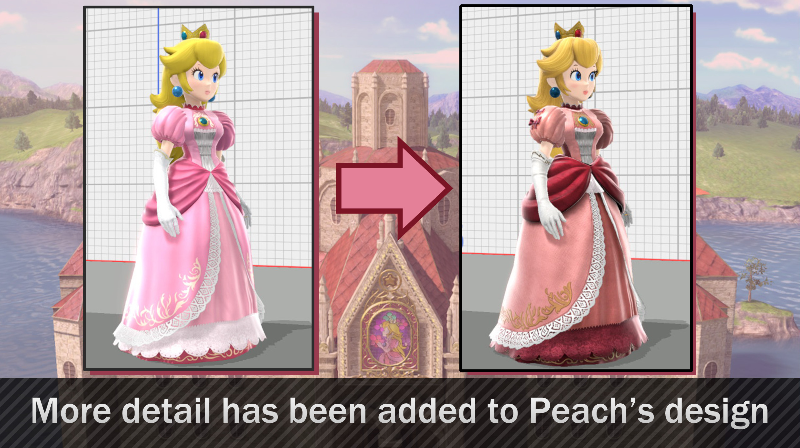 Reimagined Peach Mod for Super Smash Bros. Ultimate | SSBU Mods