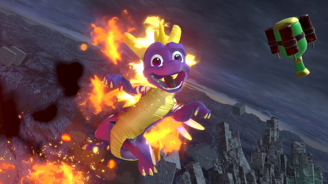 Spyro The Dragon Super Smash Bros Ultimate Mods