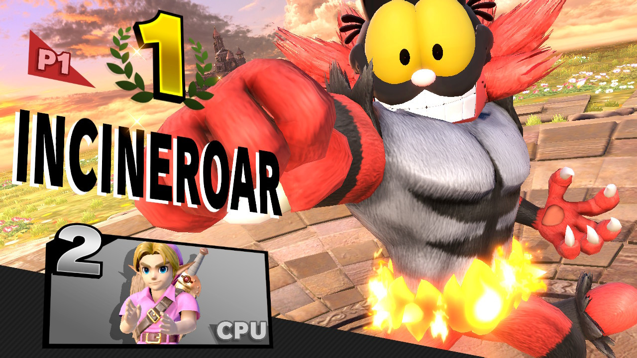 Garfcineroar Mod for Super Smash Bros. Ultimate | SSBU Mods