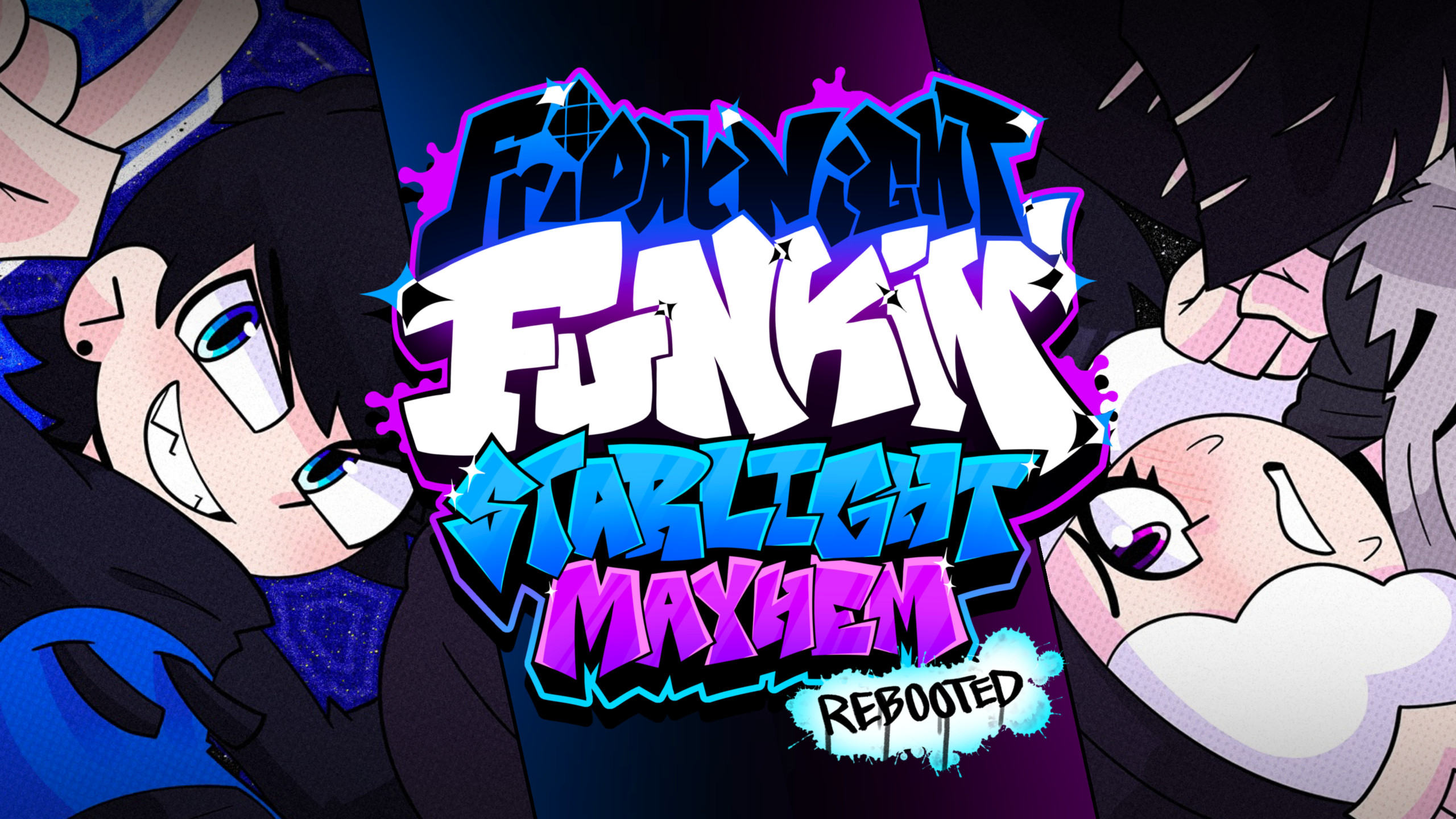 FNF - CJ (Test) - Starlight Mayhem [Friday Night Funkin'] [Modding Tools]