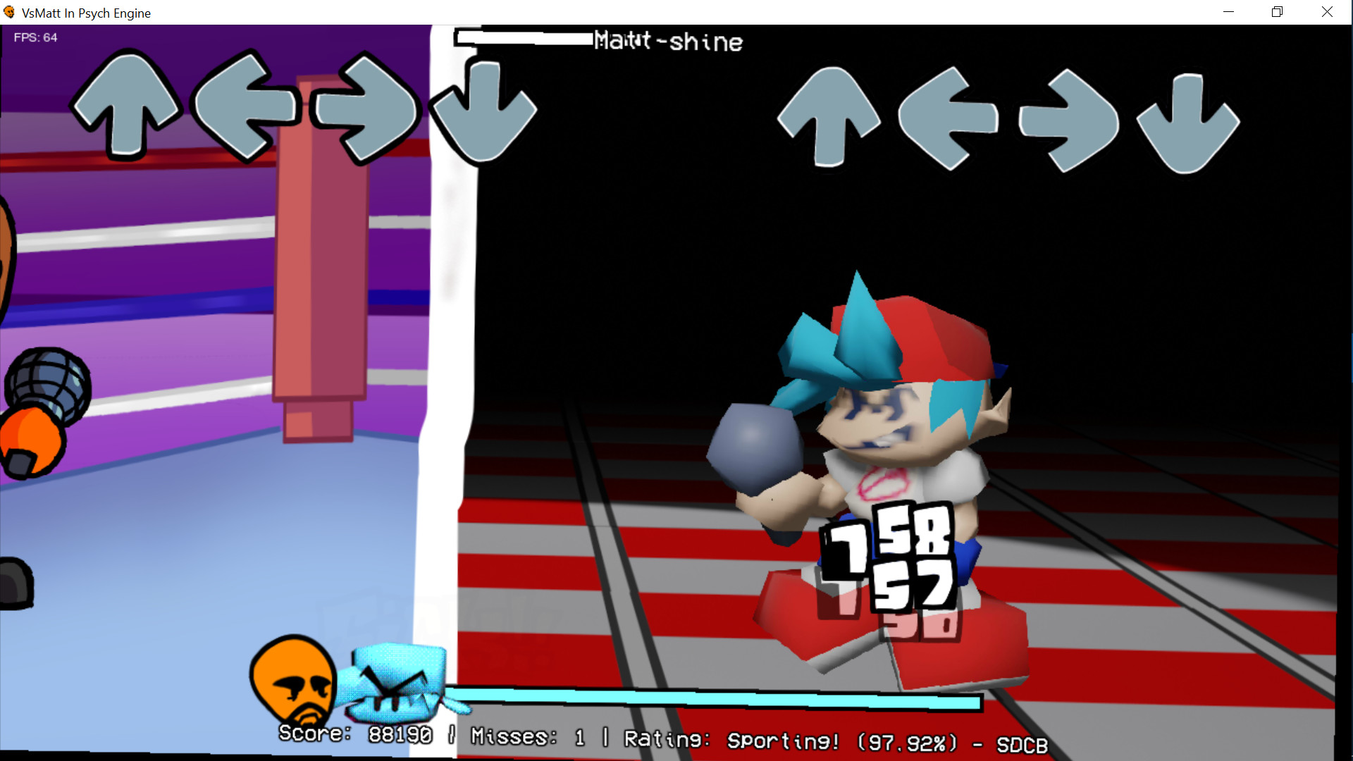 boxing and tails bg boi Mod for Friday Night Funkin' | FNF Mods