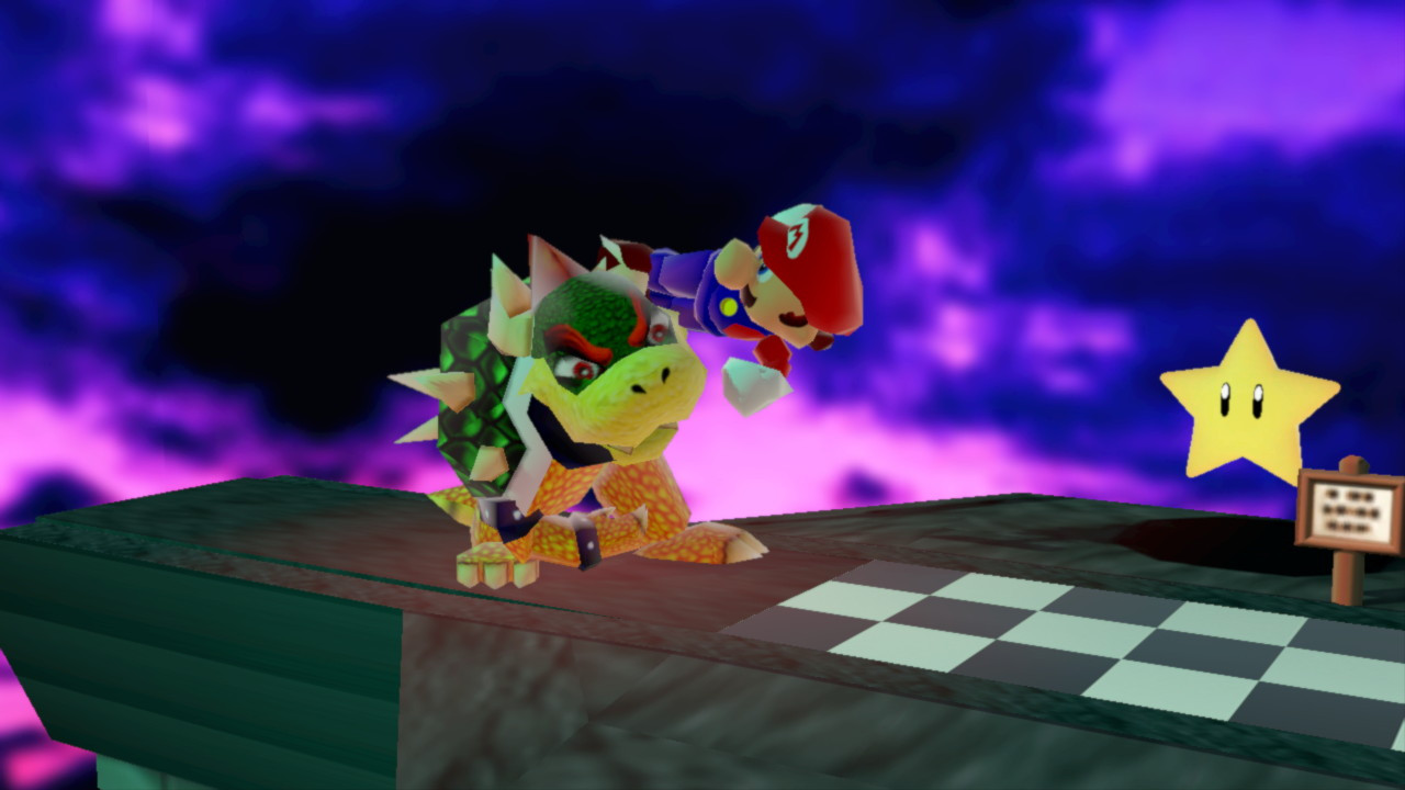 Bowser in the Sky [Super Smash Bros. (Wii U)] [Mods]