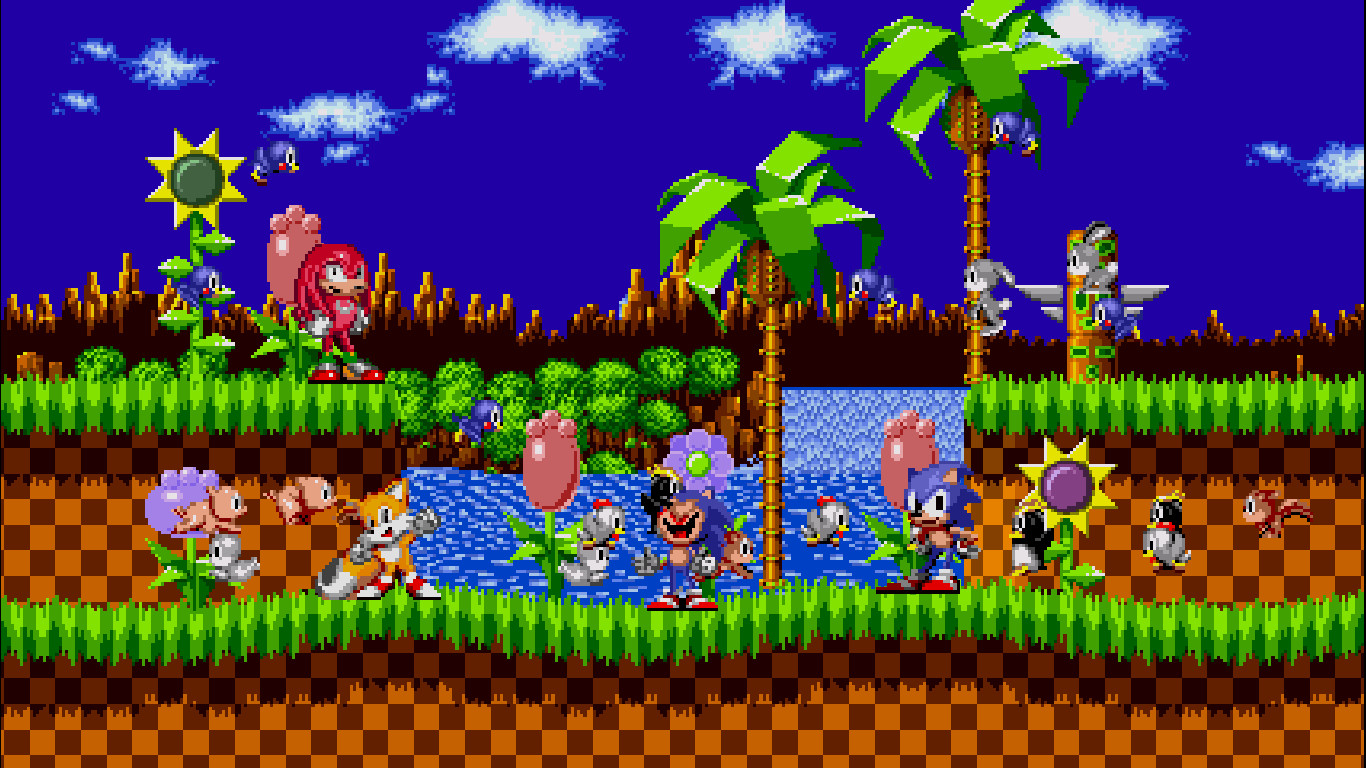 Majin Sonic ~ Sonic Forever mods ~ Gameplay 