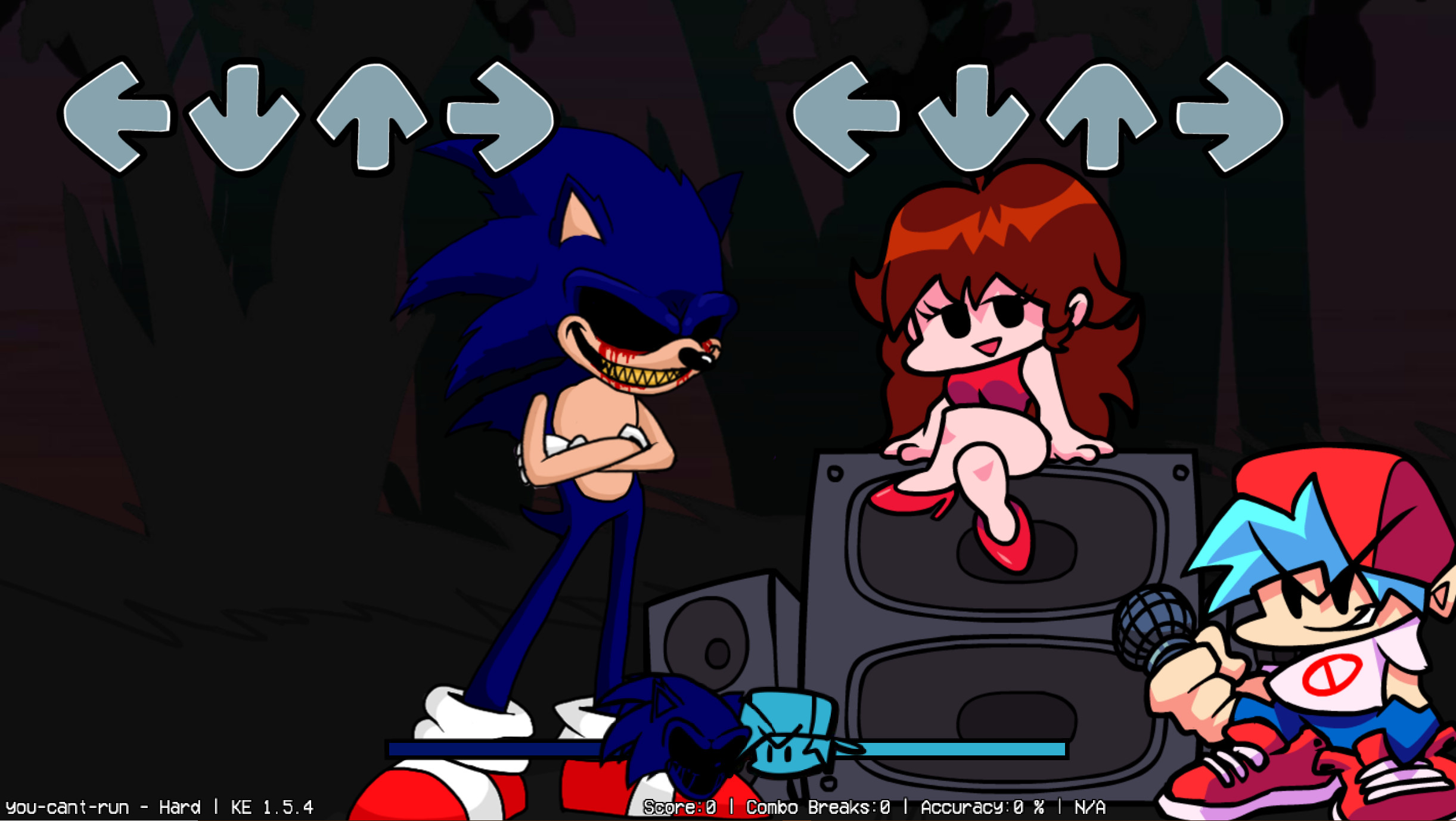 Vs Sonic.EXE HD 2.0 Full Week + Cutscenes