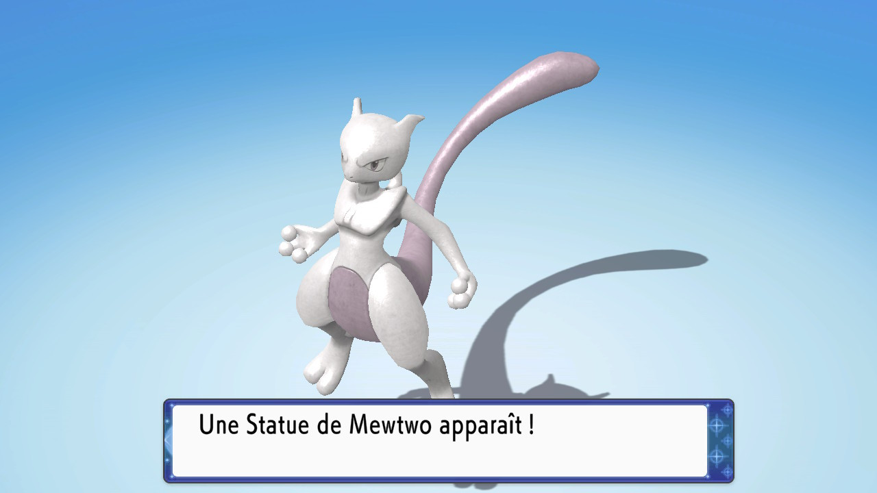 Legendaries statues w/o catching them [Pokemon Brilliant Diamond and