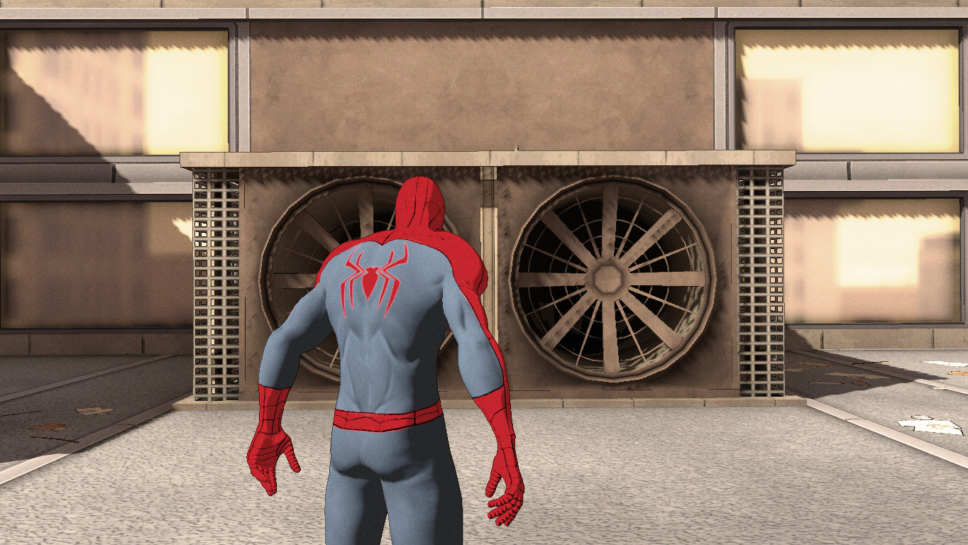 Marvel's Spider-Man Remastered PC - Photoreal Amazing Fantasy Suit