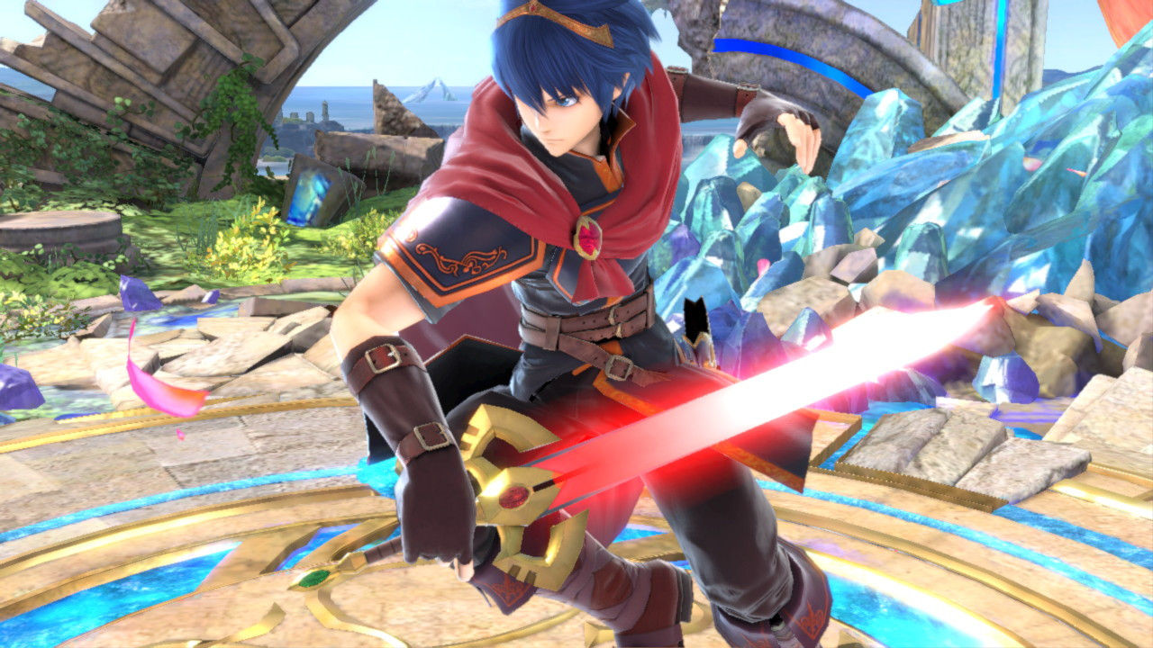 Marth Red Trail & Glow [Super Smash Bros. Ultimate] [Mods]