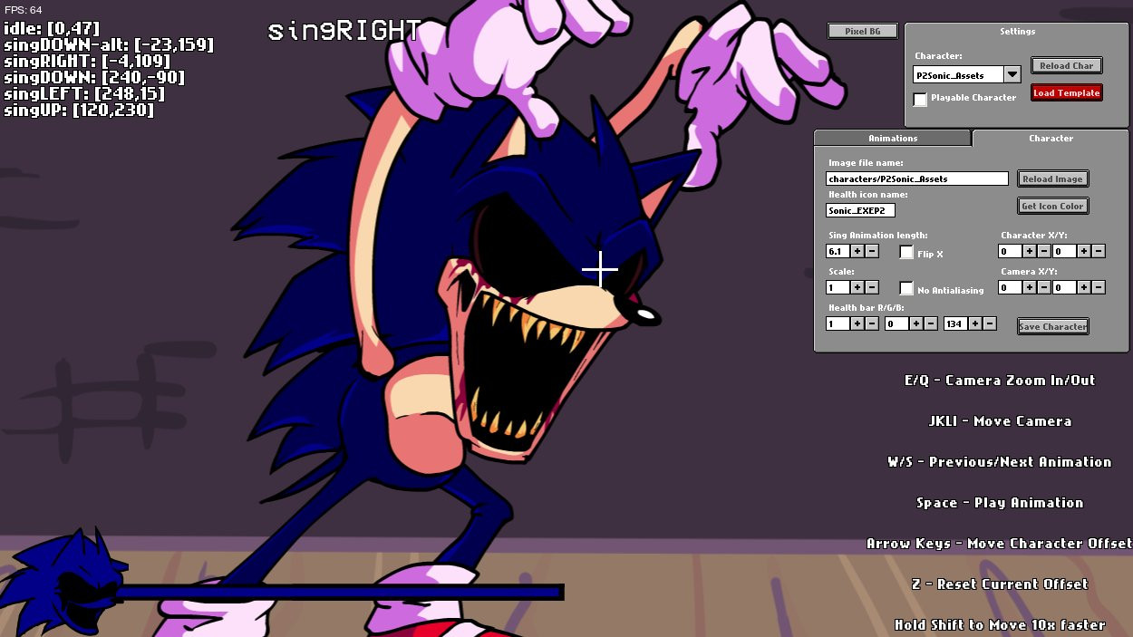 sonic.exe fnf redraw : r/SonicEXE