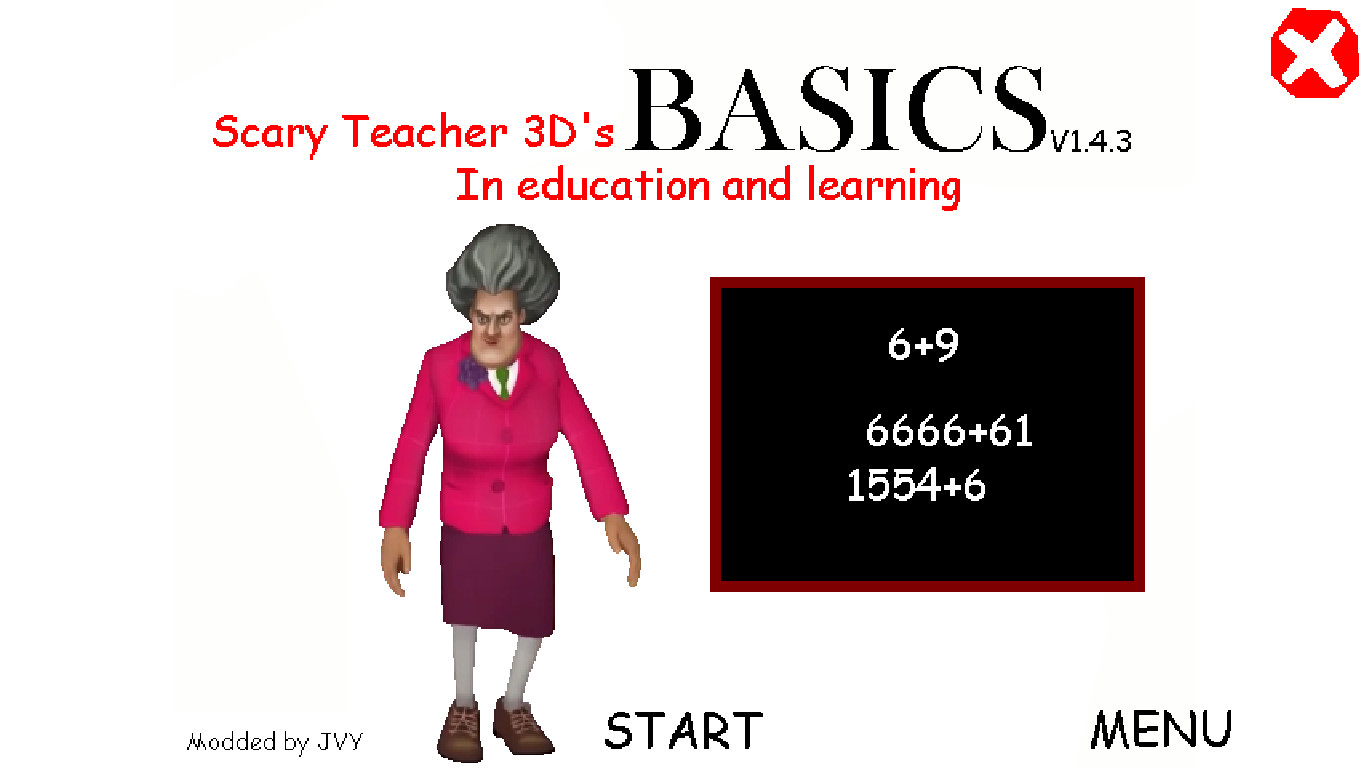 Education Basics Scary Teacher