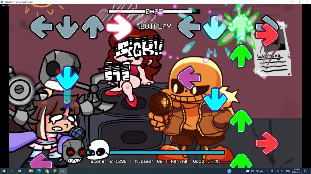 Playable Indie Cross Sans!! by Uhard999 is epic - Game Jolt