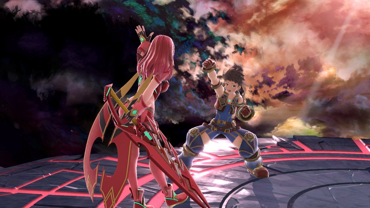 Long Hair Pyra [Super Smash Bros. Ultimate] [Mods]