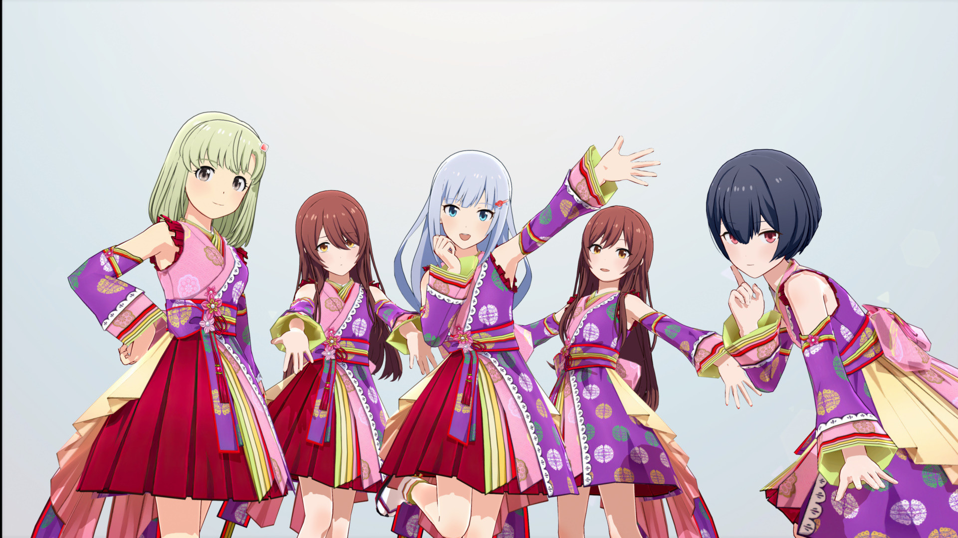 Dreams Of Color Over Coral Dress THE IDOLM STER STARLIT SEASON Mods 