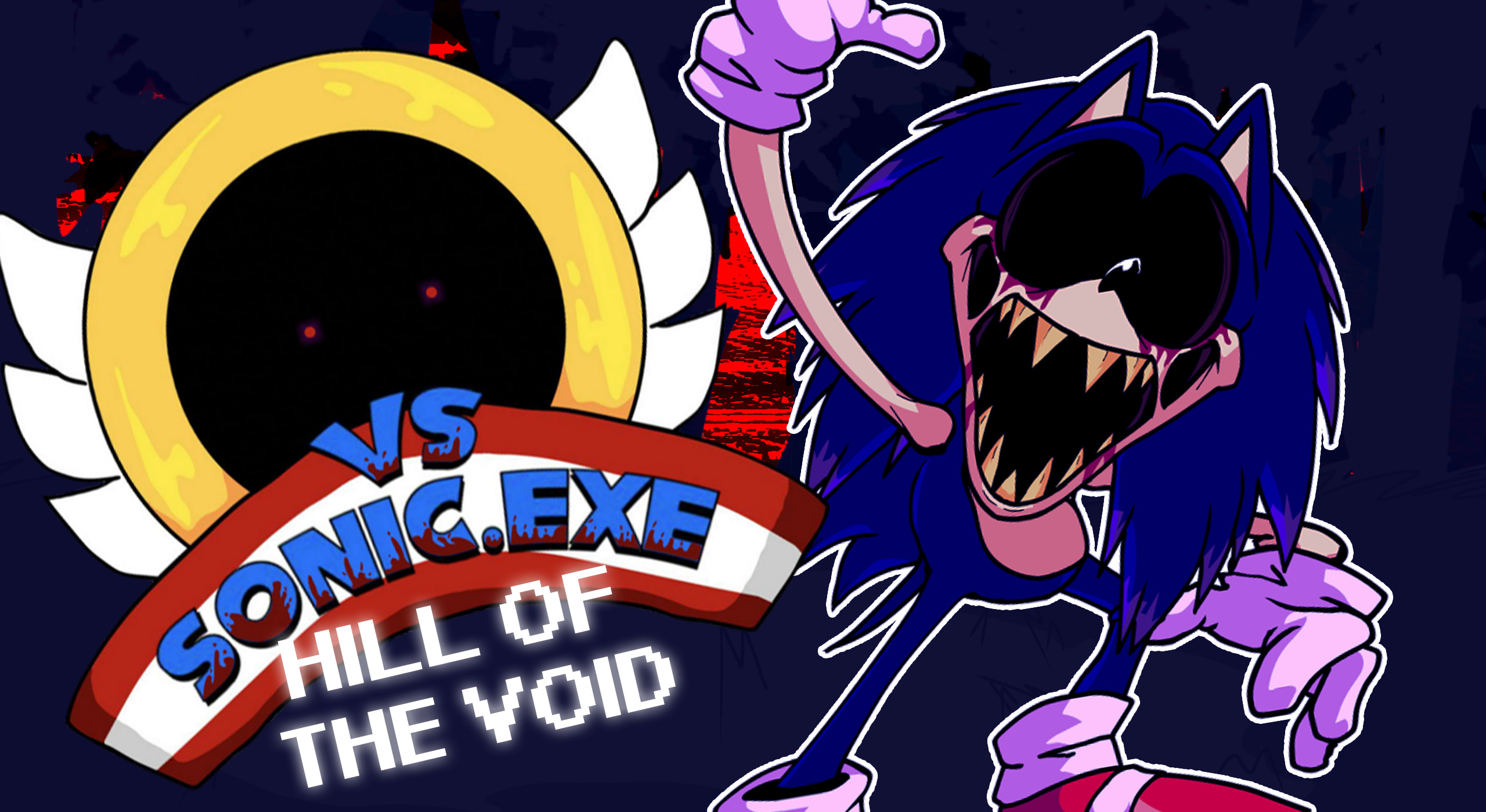 Friday Night Funkin': VS Sonic.Exe 4th Song Fanmade (Hill Of The Void) [FNF  Mod/HARD] Sonic.EXE Mod 