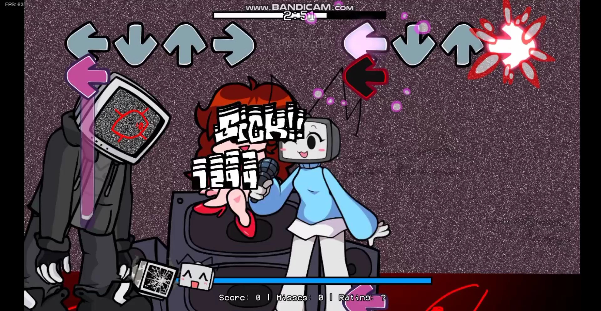 sarv&ruv sing chaos/tv heads sing triple trouble! [Friday Night Funkin'] [Mods]