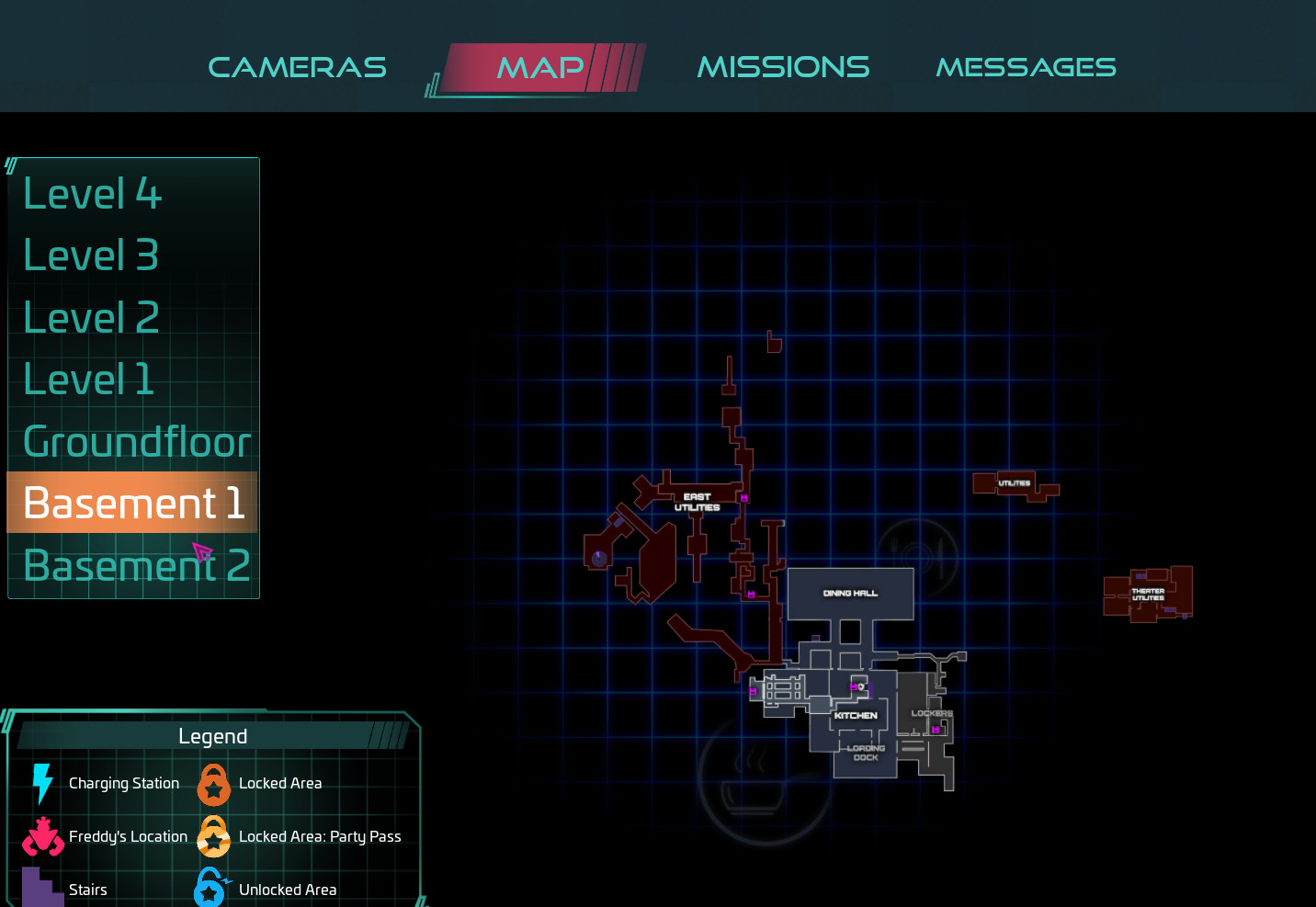 Visual Map Overhaul [Five Nights at Freddy's Security Breach] [Mods]