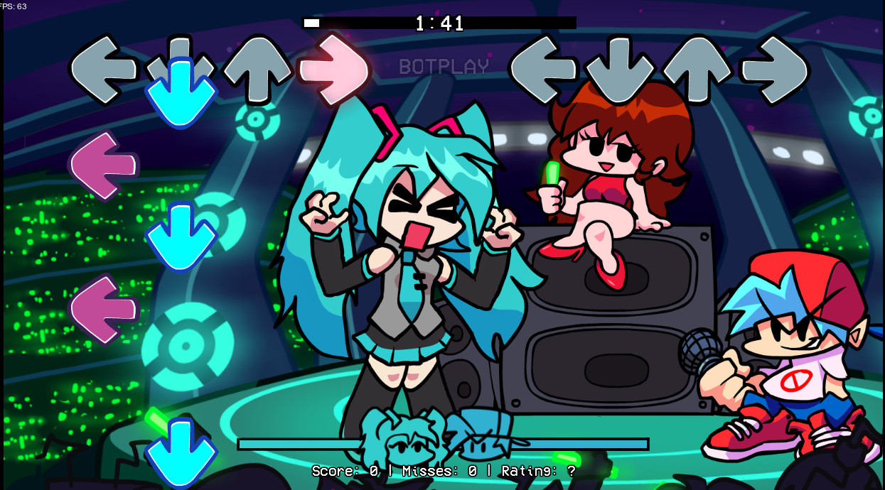 FNF Hatsune Miku Mod on unblocked games 911 