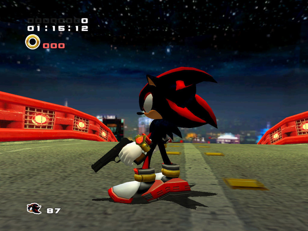 Shadow with The Pistol GUN [Sonic Adventure 2] [Mods]