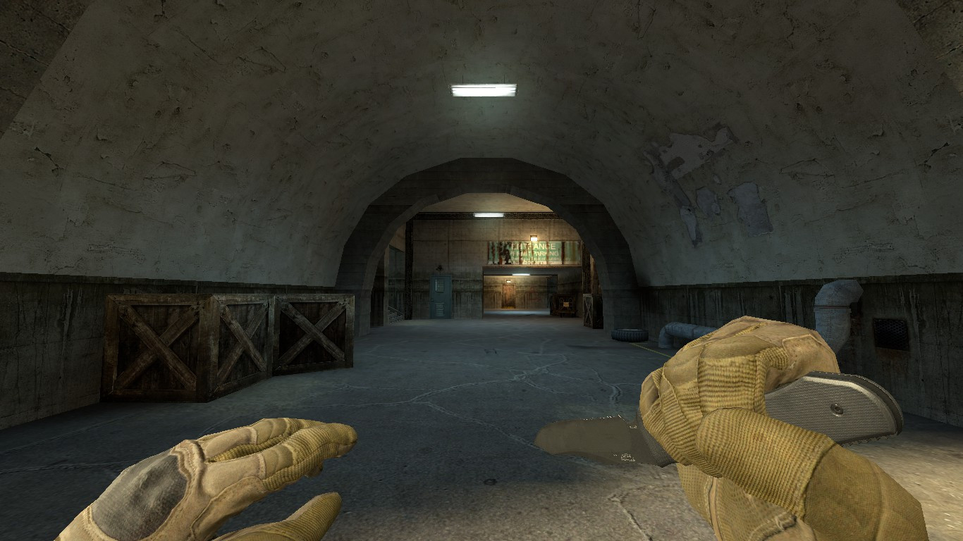 MW 2019 Combat Knife (w/ MW 2019 Gloves) [Counter-Strike: Source] [Mods]