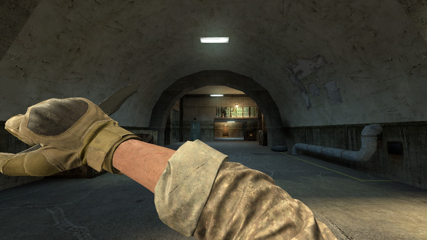 MW 2019 Combat Knife (w/ MW 2019 Gloves) [Counter-Strike: Source] [Mods]