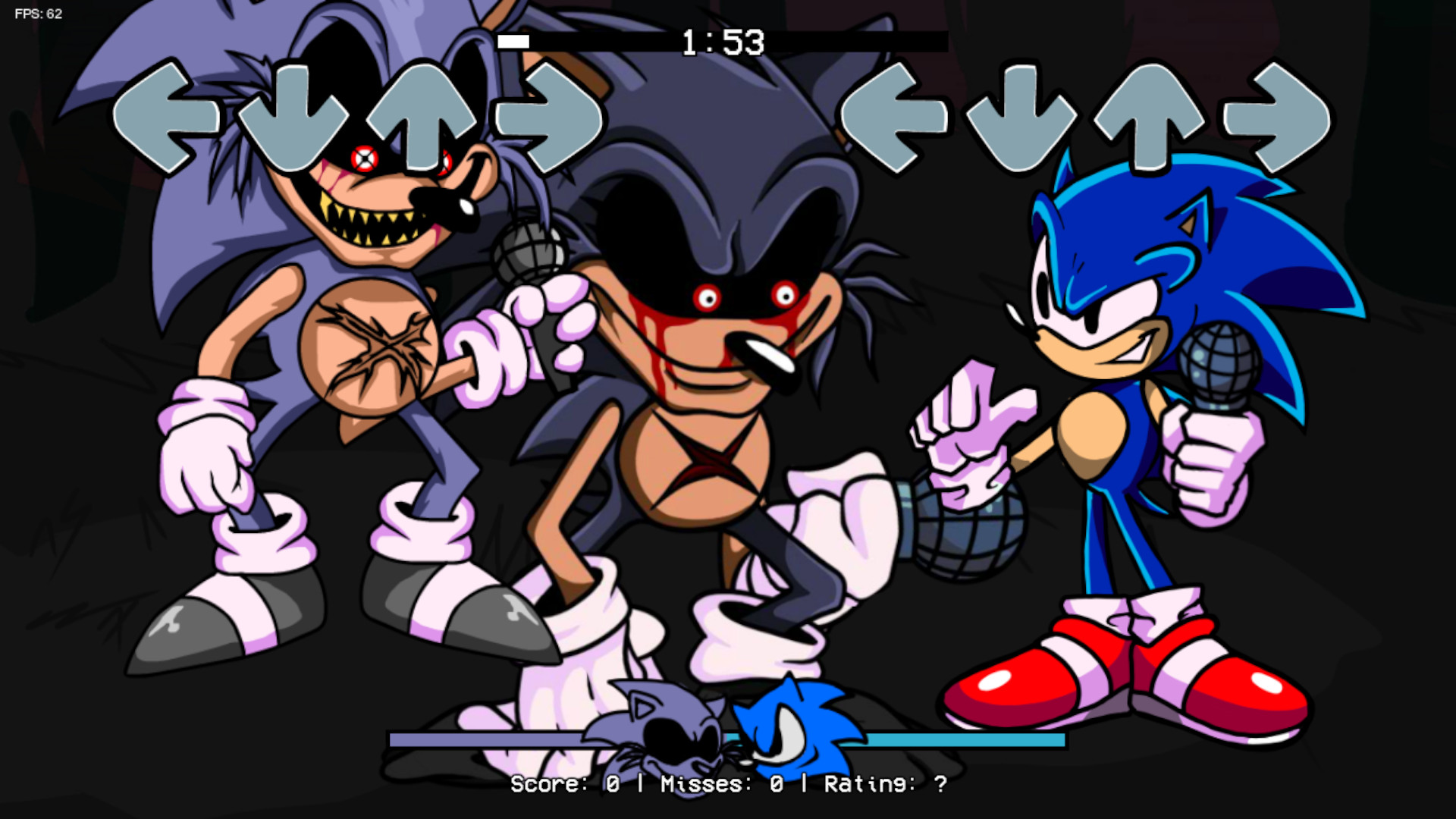 FNF vs SONIC.EXE HD - Execution (Lord X HD)(FC) (FNF Mods) 