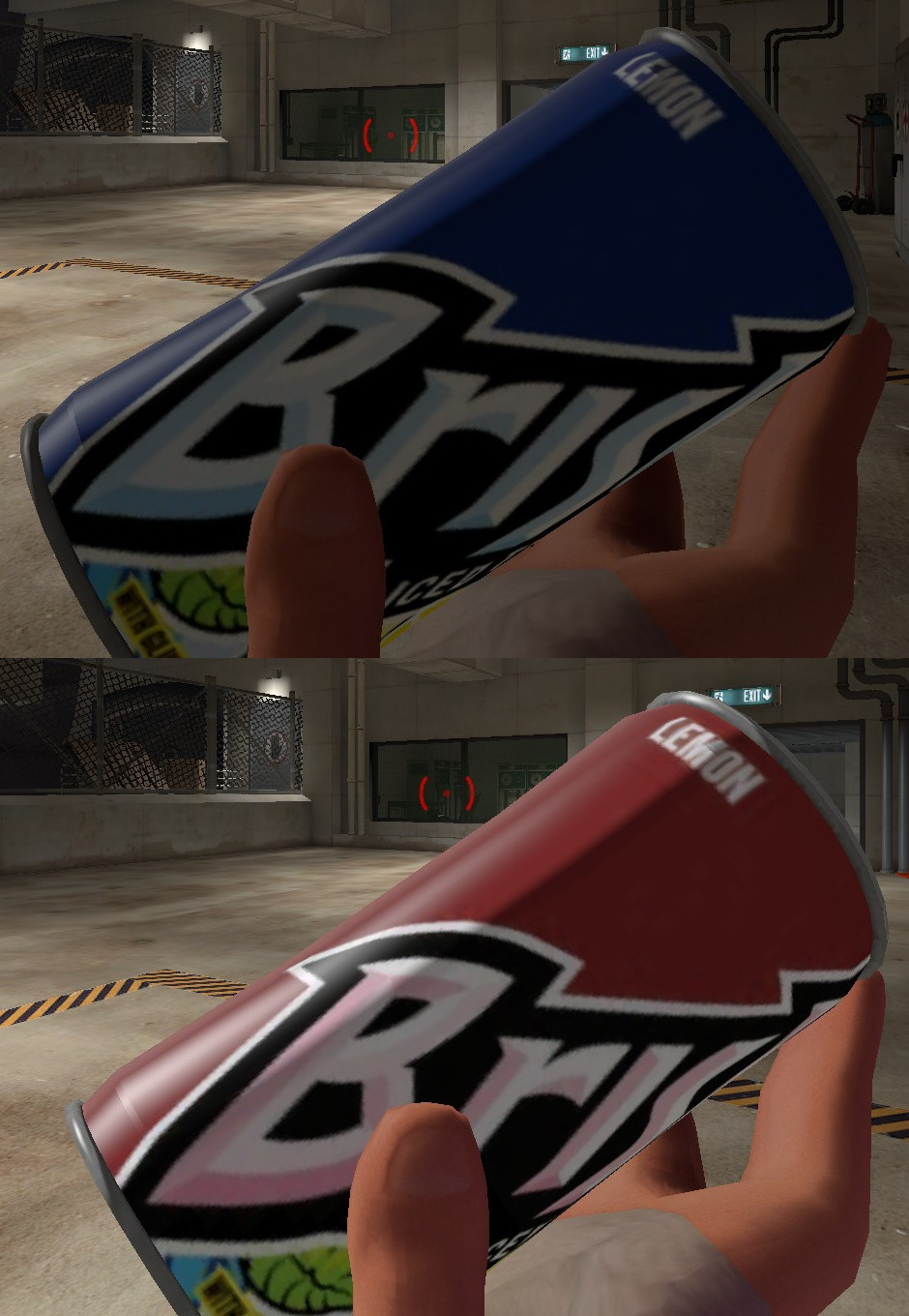 Brisk iced tea for Bonk or Crola
