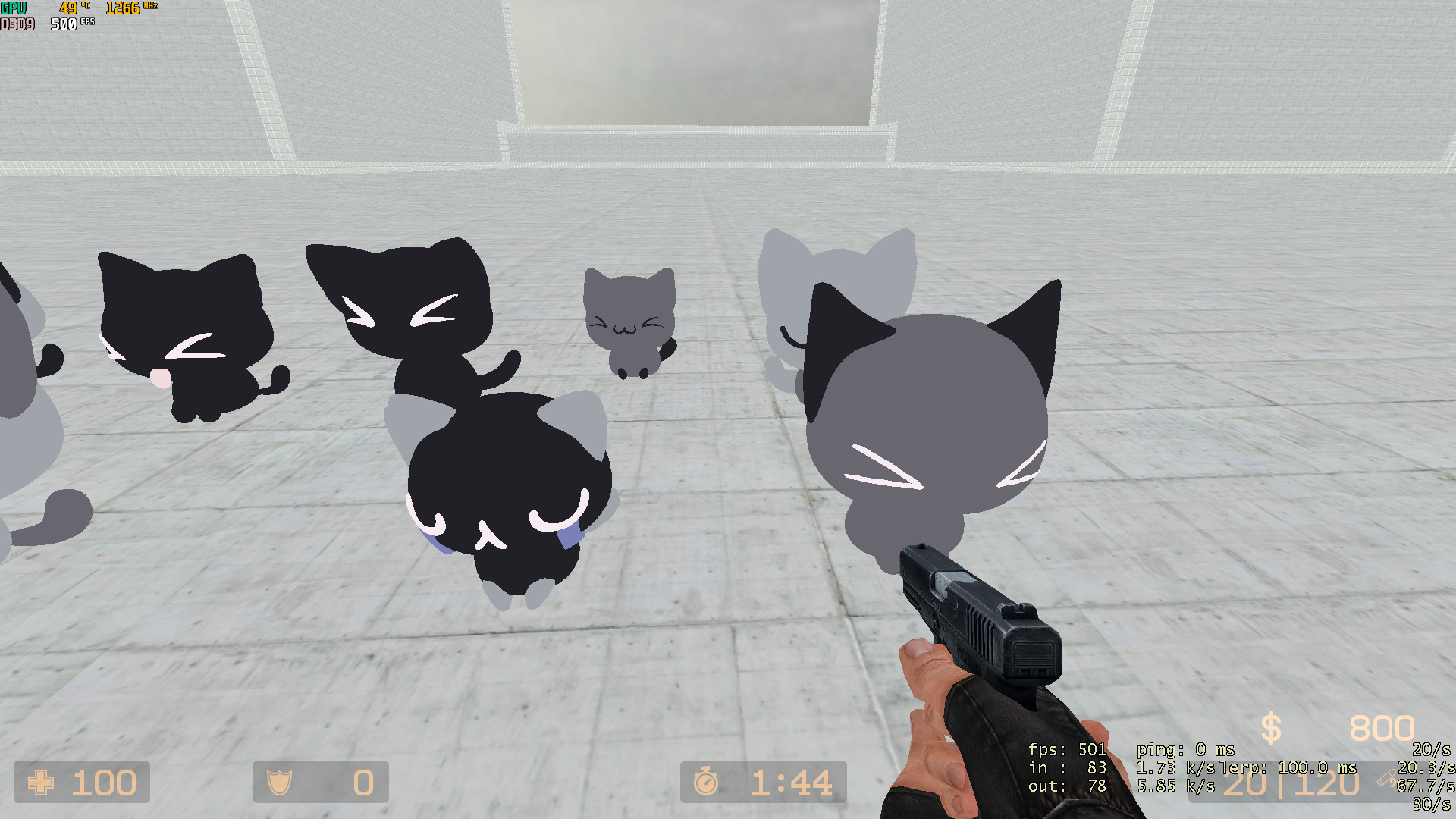 Kawaii Cat 3d Counter Strike Source Mods