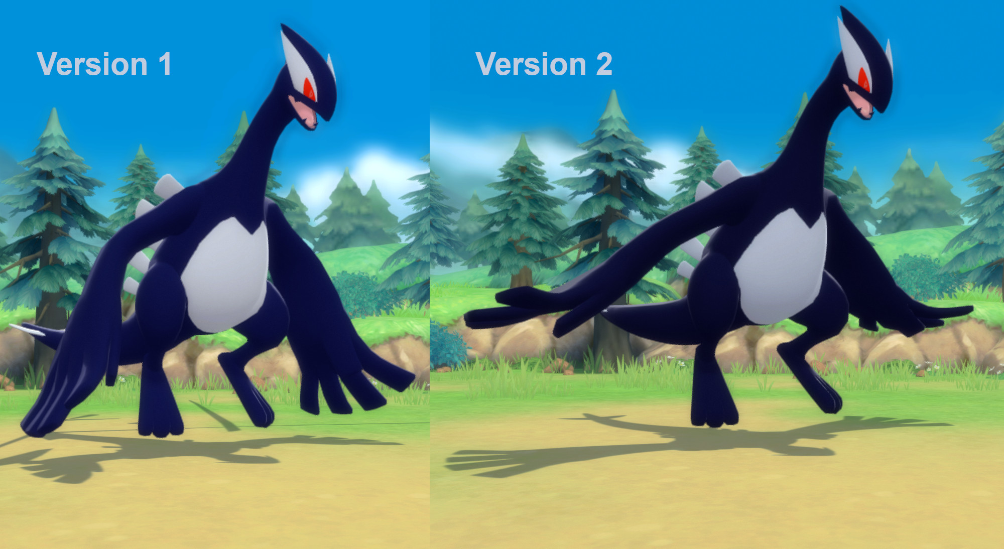 Shadow Lugia Retexture [Pokemon Brilliant Diamond and Shining