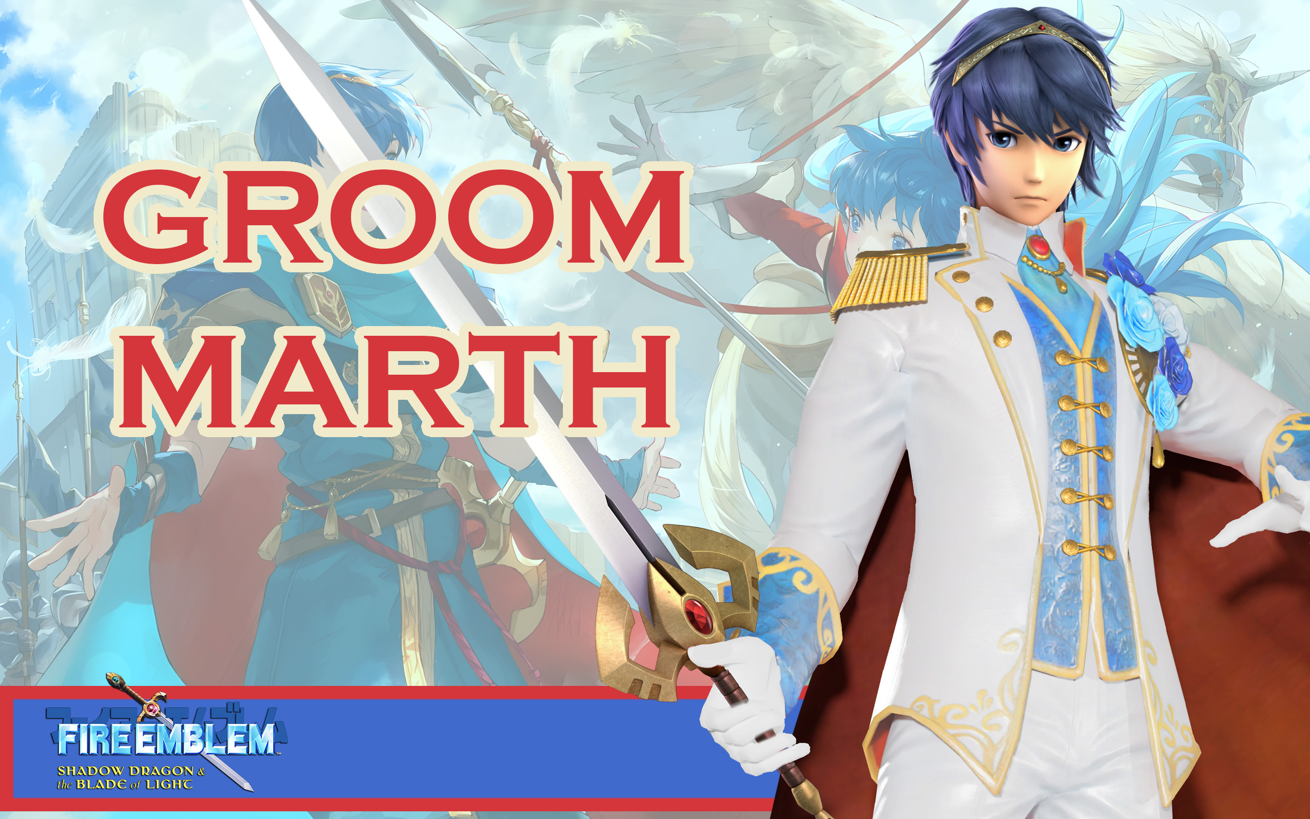 Groom Marth [super Smash Bros Ultimate] [mods]