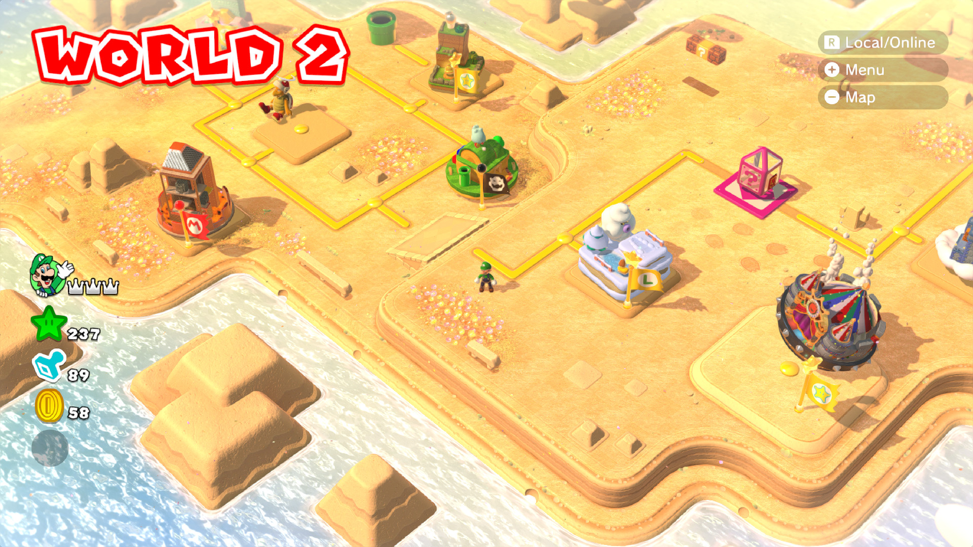 Super Mario 3D World Randomizer Mod for Super Mario 3D