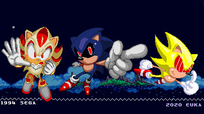 Super Sonic 3 + Super Shadow 3 = ? 