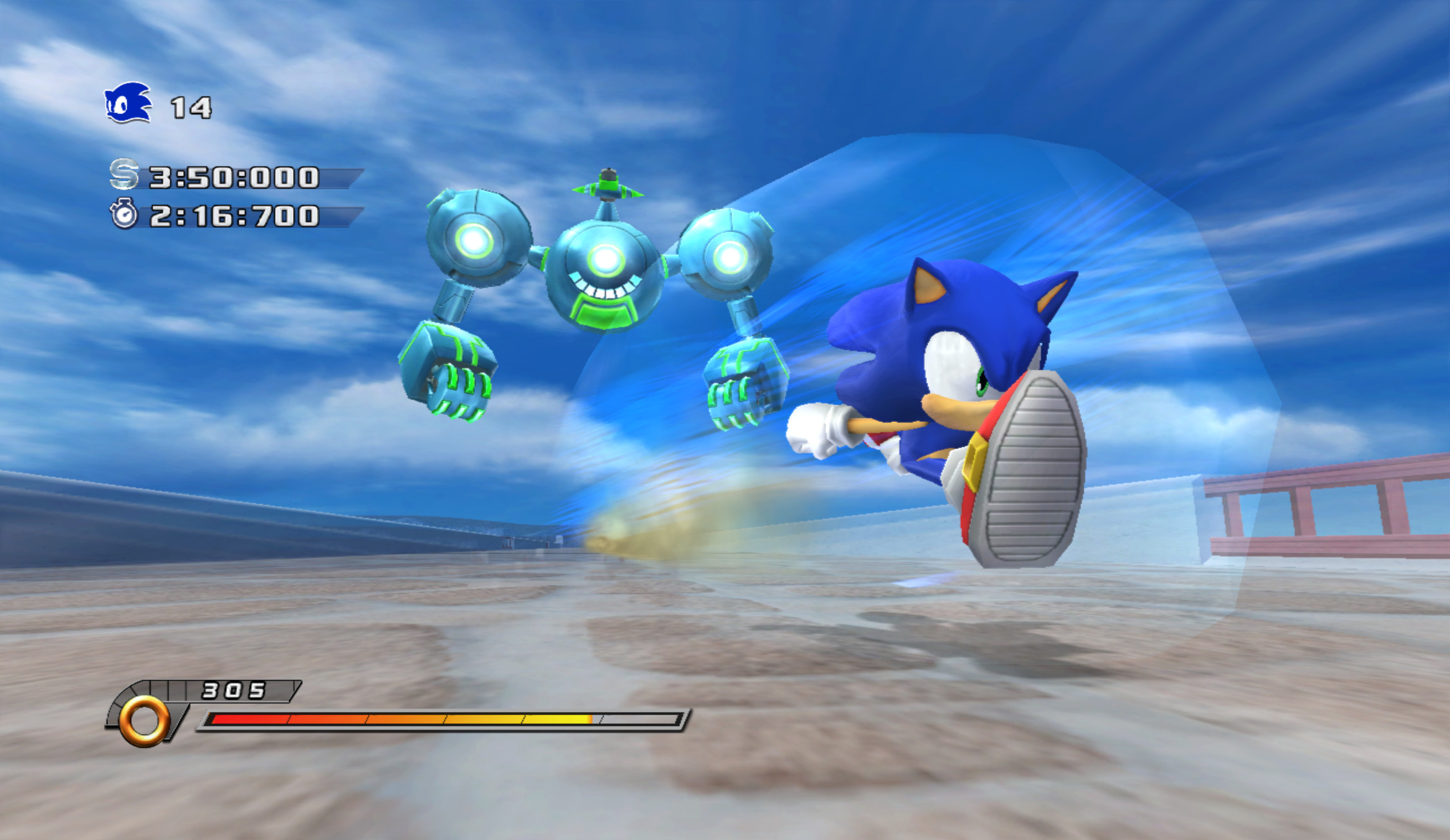 Sonic Generations HUD [Sonic Unleashed (Wii)] [Mods]