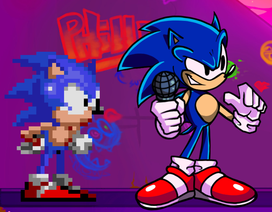 Vs Dorkly Sonic For FNF Multi 3.2 [Friday Night Funkin'] [Mods]